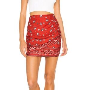 Superdown Darby Bandana Skirt